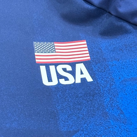 Adidas Women's USAV Warm Zip Up Track USA Jacket - Picture 11 of 12